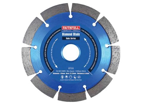 Mortar Raking Diamond Blade 115 X 22mm FAIDB115MR2 SB Tools