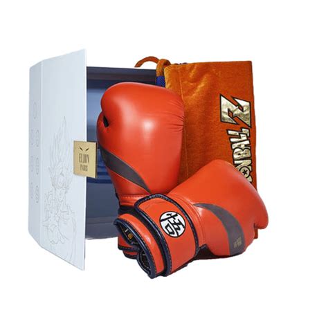 Elion Paris Elegant Dragon Ball Z Goku Boxing Gloves from Made4Fighters