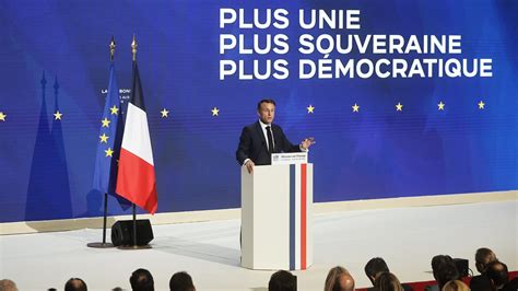 Europ Ennes Tout Le Discours De Macron La Sorbonne D Compt Du Temps