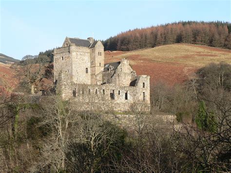 Castle Gloom In Clackmannanshire Scotland Traditional Home Of The