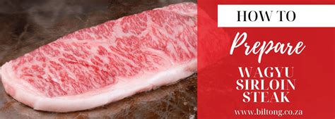 The Perfect Wagyu Sirloin Steak Fleisherei