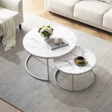 Wrought Studio Bercher Nesting Coffee Table Reviews Wayfair