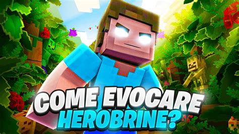 COME INVOCARE HEROBRINE Su MINECRAFT ITA Nel 2021 Funziona Veramente