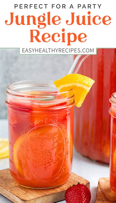 Jungle Juice Recipe Easy Healthy Recipes