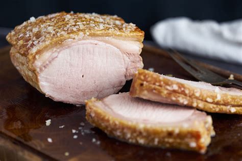 Danish Roast Pork with Crackling - Recipe for pork roast (Flæskesteg)