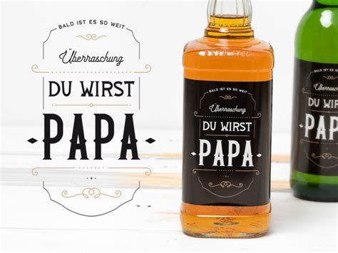 Du wirst Papa Aufkleber Schwangerschaft verkünden