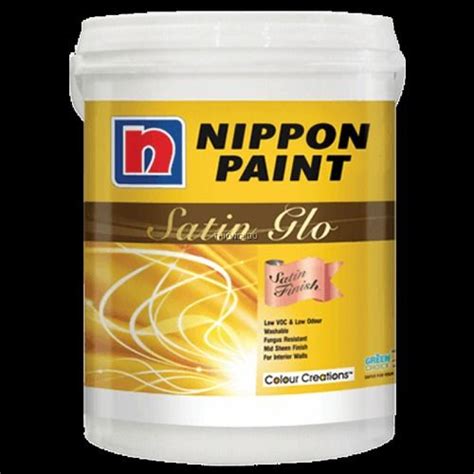 High And Low Gloss Weather Resistant Nippon Paint Satin Glo Grade A