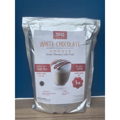 Jual Tofico White Chocolate Powder Kg Shopee Indonesia