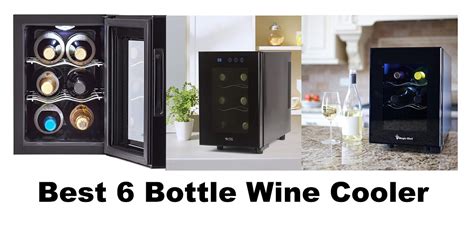 Best 6 Bottle Wine Cooler Fridge 2023 Top Wine Coolers For 6 Bottles