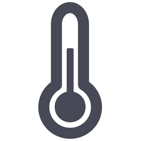 Thermometer Icon Transparent Thermometer PNG Images Vector