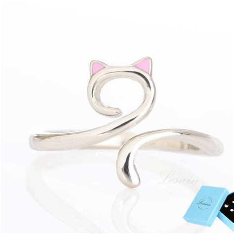 Adjustable Cat Ring Etsy