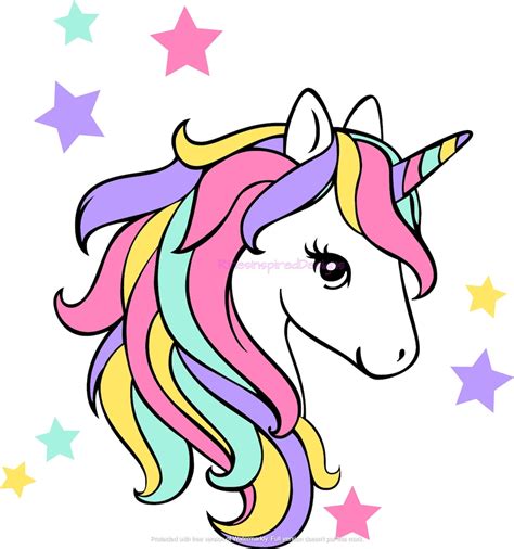 Unicorn 5 Svg Png Pdf Ai Eps Etsy UK