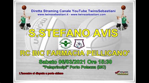 S Stefano Avis Vs Rc Bic Farmacia Pellicano Ore Youtube