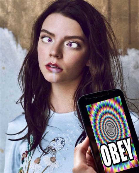 Anya Taylor Joy Hypno Phone By Glass1623 On Deviantart