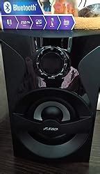 F D F X Channel Multi Media Speakers Black Wireless Bluetooth