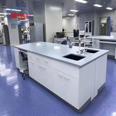 Stainless Steel Chemistry Laboratory Table Multipurpose Scientific