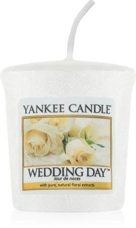 Yankee Candle Wedding Day Votive Candle Notino Co Uk