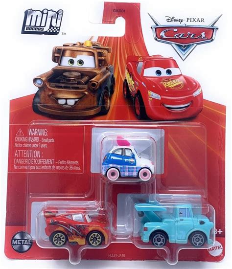 Disney Cars Mini Racers 3 Pack Suki Dragon Lightning