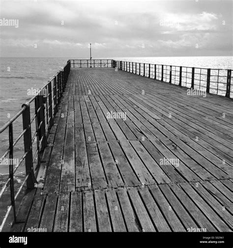 Boardwalk Railings Black And White Stock Photos And Images Alamy