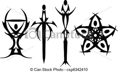 Tarot tattoo symbols - | Clipart Panda - Free Clipart Images