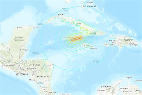 Terremoto De Magnitude Atinge O Mar Do Caribe