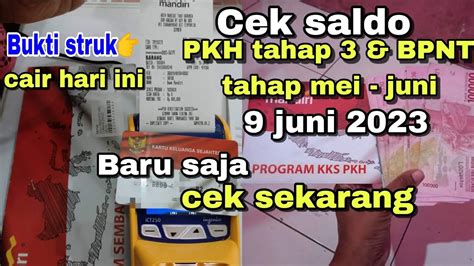 Pkh Hari Ini Cek Saldo Hari Ini Tanggal Juni Pkh Tahap Bpnt