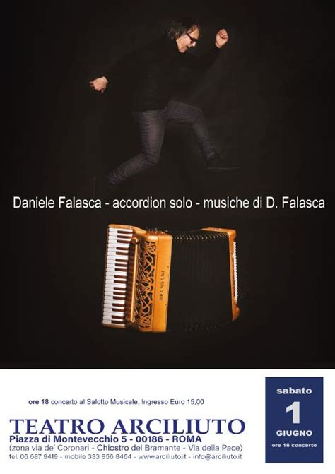 Daniele Falasca In Concerto A Roma Con Accordion Solo GLOBUS Magazine