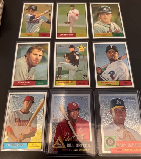 FS 2002 2014 Topps Heritage Inserts SPs Chrome Refractors Game