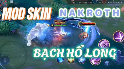 Mod Skin Nakroth Bạch Hổ CỰC ĐẸP Android IOS HD Mod YouTube