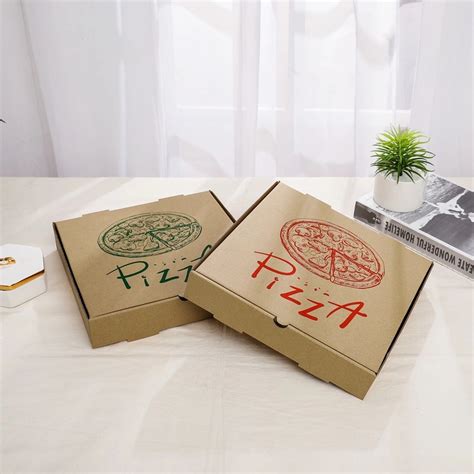 Cheap Kraft Corrugated Cardboard Pizza Box Wholesale Pizza Box Supplier