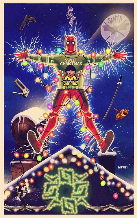 Deadpool Christmas Vacation By M7781 On Deviantart