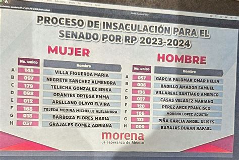 Estos Sinaloenses Fueron Seleccionados En El Sorteo De Las “pluris” De Morena Para Diputaciones