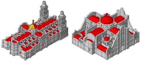 Modelos De Elementos Finitos De La Catedral Y El Sagrario De La Ciudad