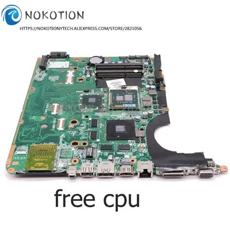 Nokotion Placa M E Para Computador Port Til Hp Pavilion Dv Dv T