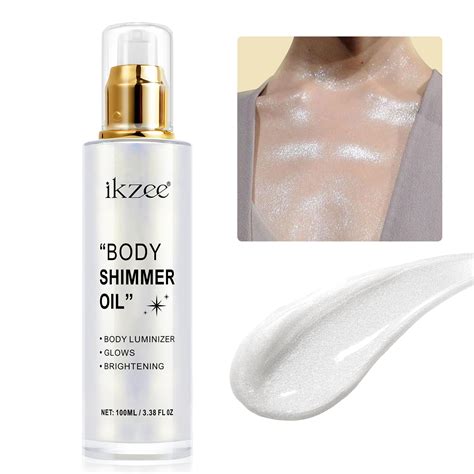 Body Shimmer Oil Shimmer Body Oil Shimmering Glitter Body Glow Oil Shimmer Body Luminizer