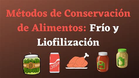 Métodos de Conservación de Alimentos Frío y Liofilización Parte I