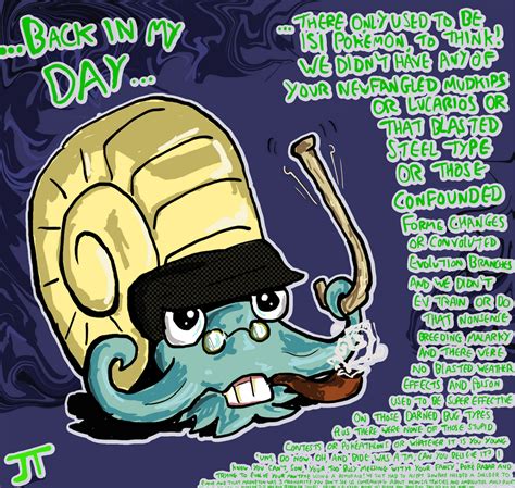 Ol' Fossil Omanyte by Jacktoon on DeviantArt