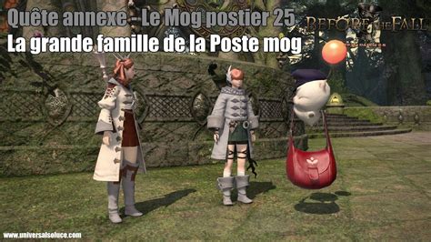 Final Fantasy XIV 2 5 Le Mog Postier 25 La Grande Famille De La