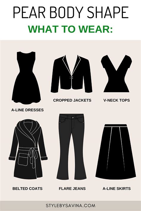 Pear Body Shape Outfits Master The Art Of Dressing: Achieve Your Ideal