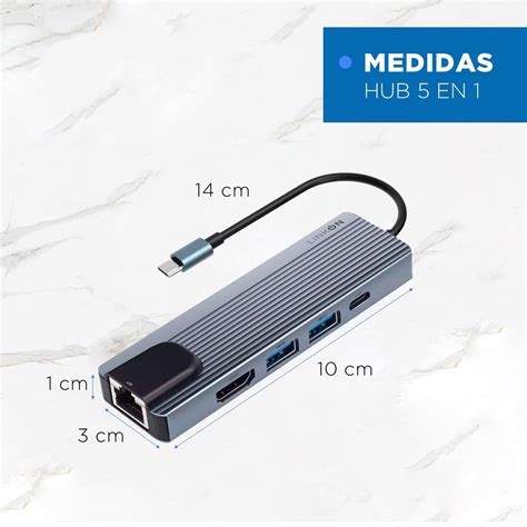 Ripley Hub Adaptador Usb Tipo C En Linkon Rj Para Mac Windows