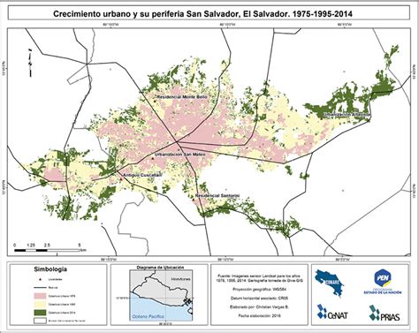 Metodología para la determinación del crecimiento de la mancha urbana