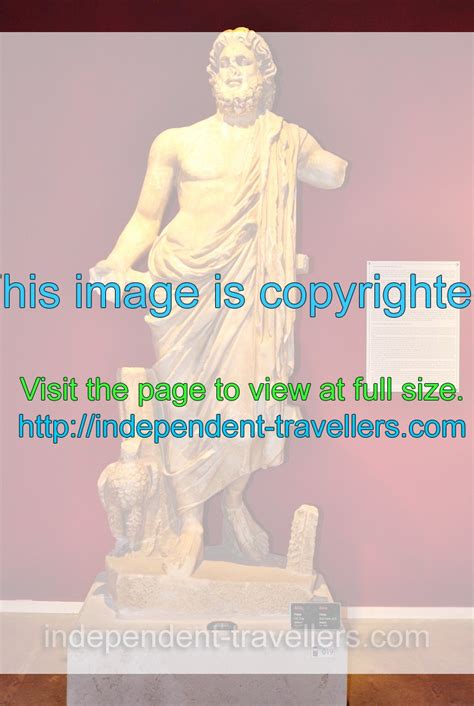 The Marble Statue Of Zeus From The 2nd Century AD Was Found In Perge