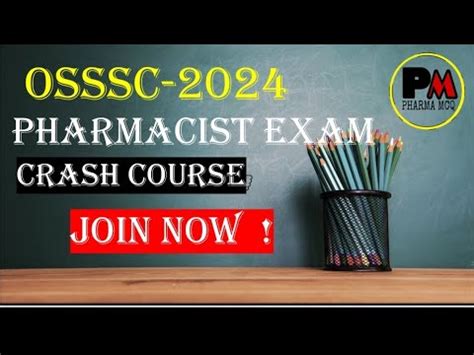 Osssc Pharmacist Exam 2024 Crash Course Government Pharmacist Exam