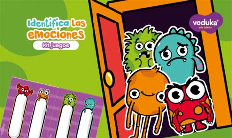 Kit Juegos De Emociones Veduka Arte Did Ctico