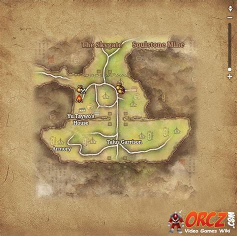 Blade And Soul World Map Map