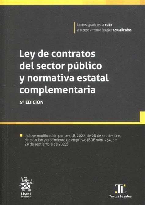 Ley De Contratos Del Sector Público Quintanacasares 9788411472913