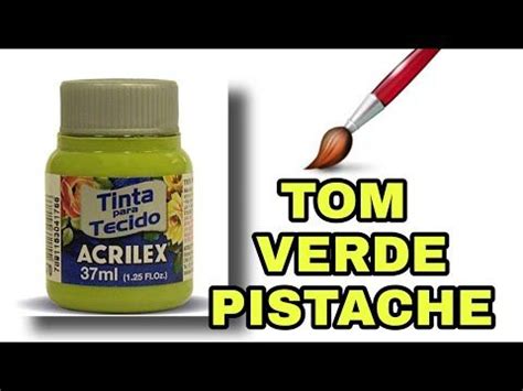 Misturandocores Como Fazer A Cor Verde Pistache Da Acrilex Tintas