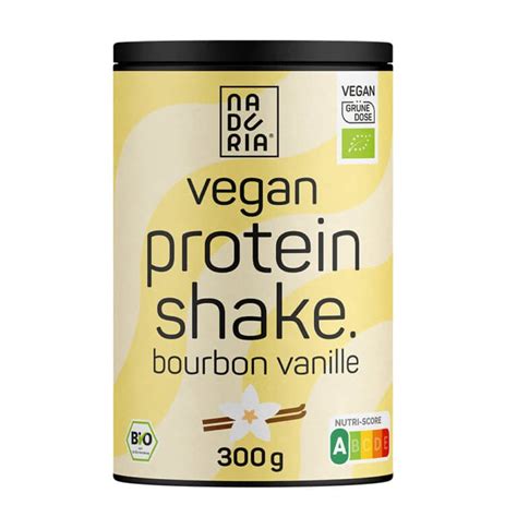 Bio Vegan Protein Shake 300g Bourbon Vanille NADURIA Deine