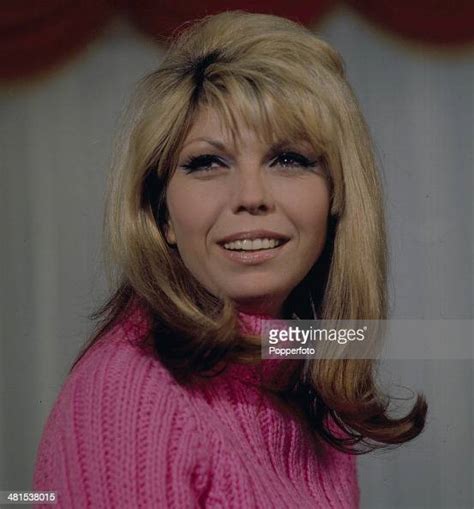 1968 American Singer And Actress Nancy Sinatra Posed On The Set Of