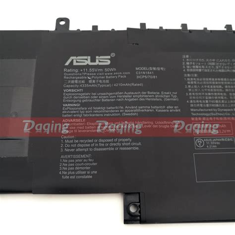 New Original C N Battery For Asus Zenbook Ux Ux Fa Ux Fl